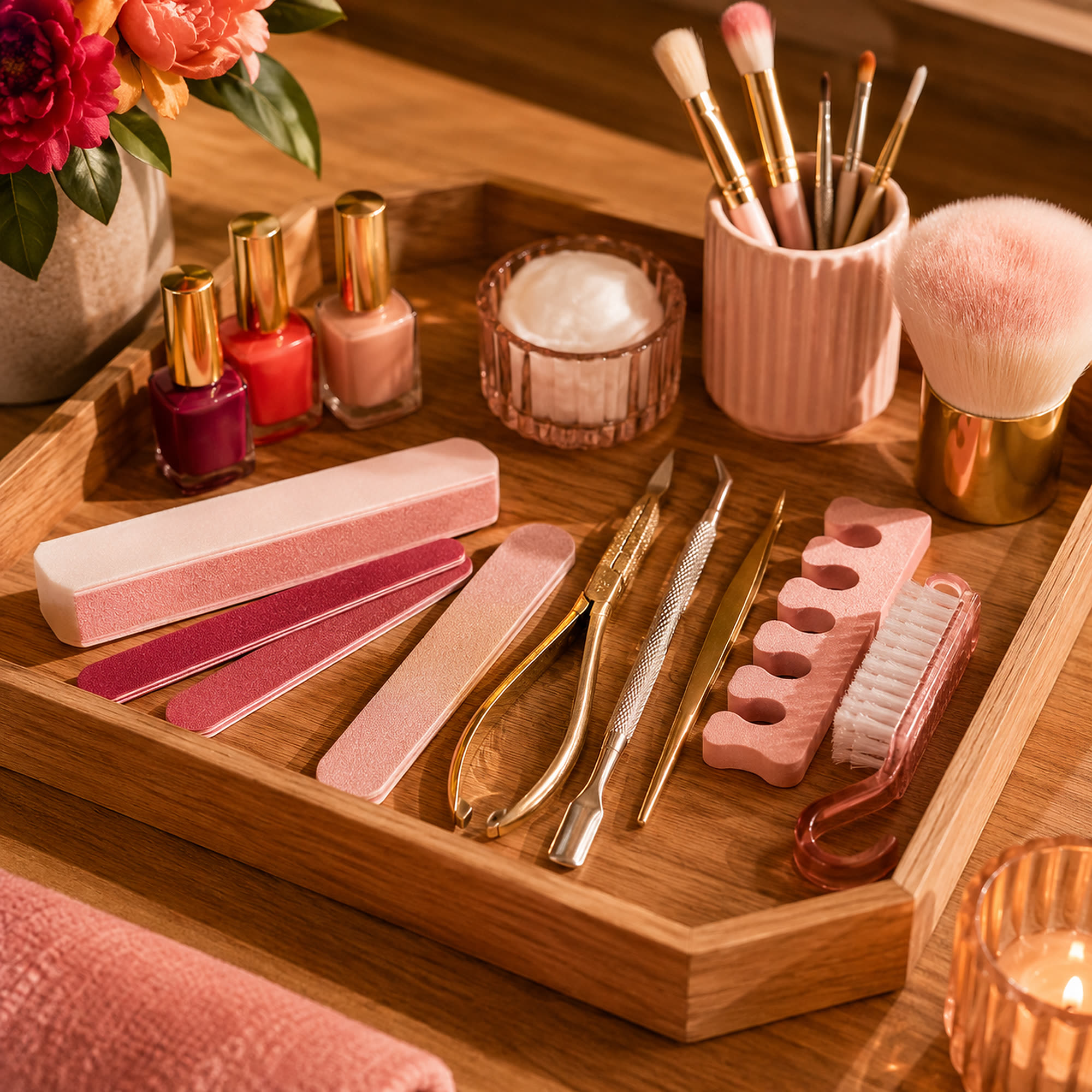 A warm station tray